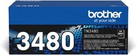 Brother Jumbo Toner TN-3480 Schwarz (Ca. 8000 Seiten)