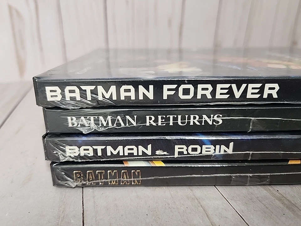 Batman DVD Lot 4 Movies Batman & Robin, Batman, Batman Returns, Batman Forever - Image 2 of 4