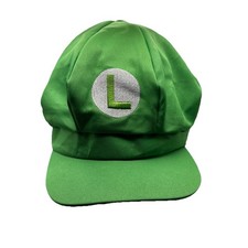 Super Mario Bros  Luigi  Hat Cap Fancy Dress Cosplay Costume Decor