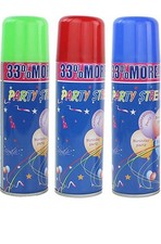 3 Cans Silly Goofy Crazy Prank Party String Spray Streamer Wedding Supplies
