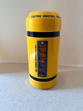 DISNEY PARKS MONSTERS INC SCREAM CAN SCARE CANISTER WATER BOTTLE NO STRAW