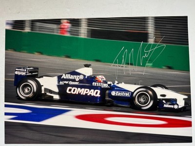Juan Pablo Montoya   - Formel 1 -  original Autogramm   - Großfoto  30 x 20 cm