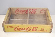 Coca Cola Holzkiste  Coca Cola USA Vintage Style Getr&auml;nke Holzkiste Transport...
