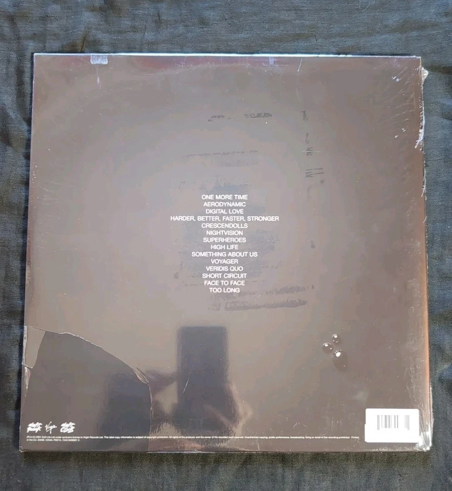 DOUBLE VINYL LP DAFT PUNK ALBUM DISCOVERY V2940 EUROPE 1ST PRESS 2001 P126 - Image 2 of 4