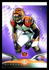 2014 Topps Platinum Purple /75 Darqueze Dennard Rookie Jersey # Bengals #135