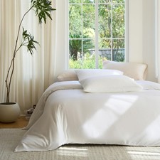 DOZ Duvet Cover Set, 100 Viscose derived from Bamboo, Organically Grown, But...