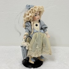 Antique Bisque Doll 8” Cabinet Size Delton Vintage Reproduction