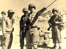 World War II GENERAL GEORGE S. PATTON  Historic Vintage WWII Fridge Magnet 4x6