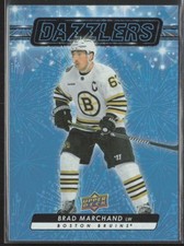 2023-24 UD Extended Series Brad Marchand DZ-101 Dazzlers Blue