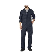 NEW MENS DICKIES FLEX PERFORMANCE COVERALL TEM CONTROL BLUE SIZE XXLT M L