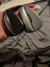 Right Ping S159 midnight,chrome wedge set.54,58.