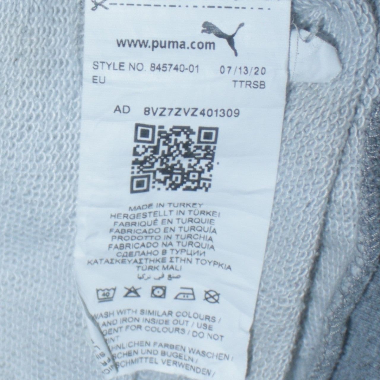 Puma Grey Sweatshirt Mens L image 8