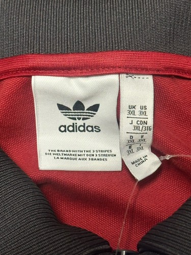Adidas Manchester United Soccer 24/25 Originals Track Jacket Red Sz 3XL (IY0055) - Picture 6 of 12