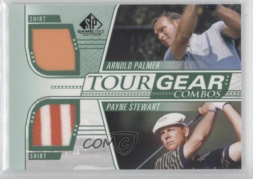 2021 SP Game Used Tour Gear Combos Arnold Palmer Payne Stewart #TG2-PS