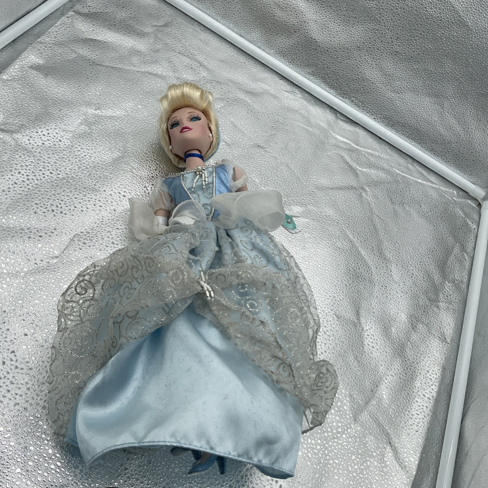 Disney Porcelain Cinderella Brass Key Doll 16"