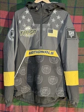 Nearfall World Half Zipper Wrestling Mens Sweater 69th Tulsa Nationals SZ M