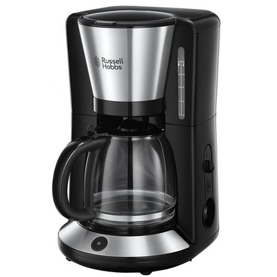 RUSSELL HOBBS Kaffeemaschine Adventure 24010-56 Glas 10 Tassen 1,25L 1100 W