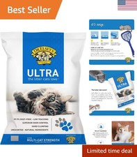 Ultra Unscented Clumping Clay Cat Litter 18 lb Bag 1.33 per pound