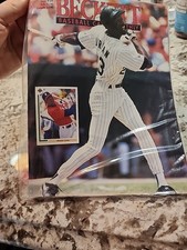 1994 Beckett Baseballkarte monatlich April #109 Michael Jordan Cover Chi weiße Socken