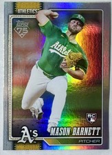 2026 Topps Series 1 Mason Barnett Rookie Rainbow Foil Parallel #273