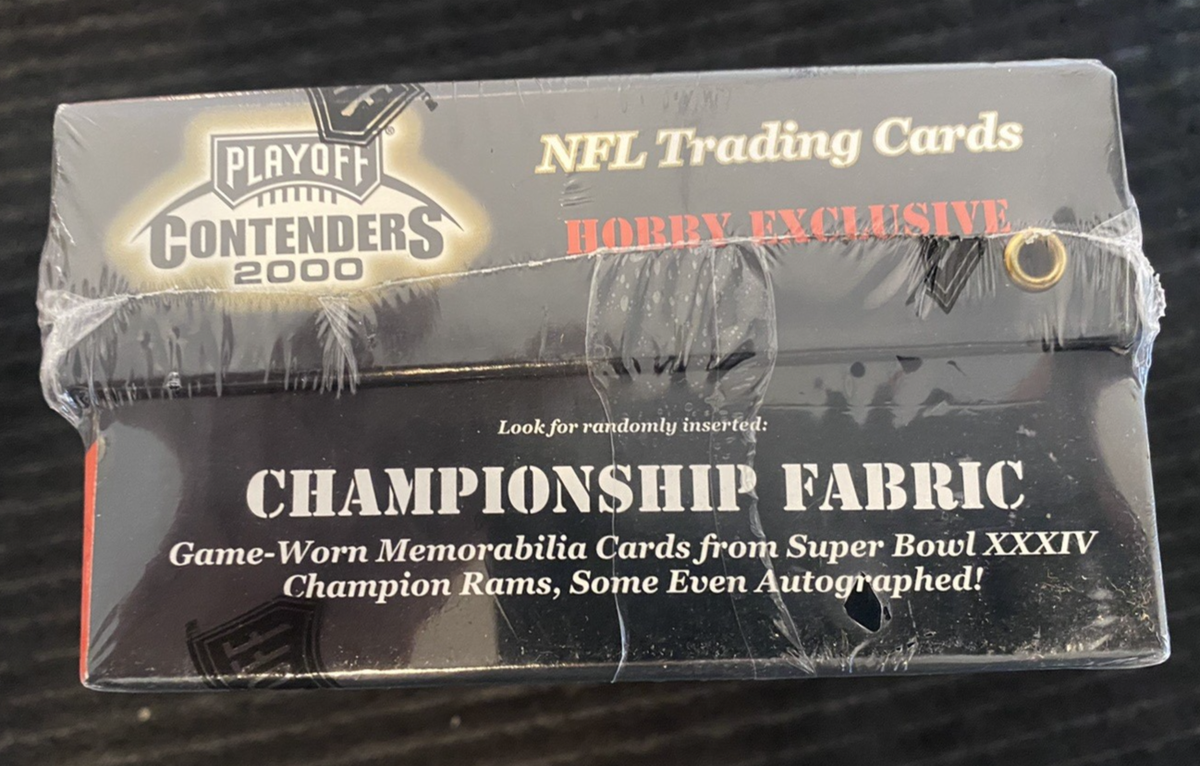 2000 Playoff Contenders Football Factory Sealed Hobby Box Tom 2000 Playoff Contenders Football Factory Sealed Hobby Box Tom