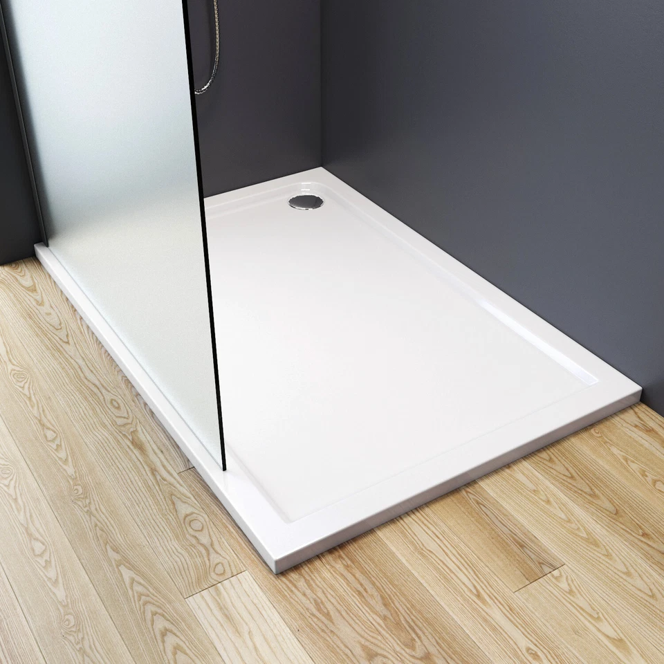 ELEGANTE Puerta de Ducha Sin Marco Vidrio de Ducha 5/16" Vidrio Esmerilado en Negro Foto 4 de 4