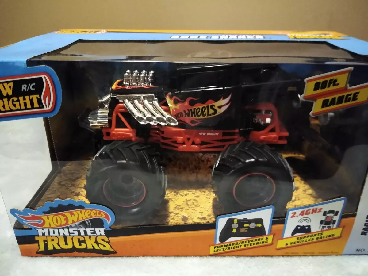  Hot Wheels Monster Truck 1:24 Scale 2022 Bone Shaker