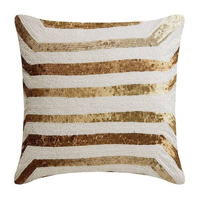 gold sofa pillows