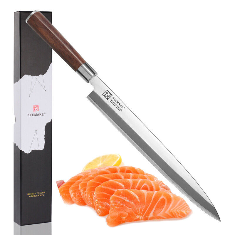 Japanese Yanagiba Knives Sushi Sashimi Slicing Knife Fish Meat Filleting Cut