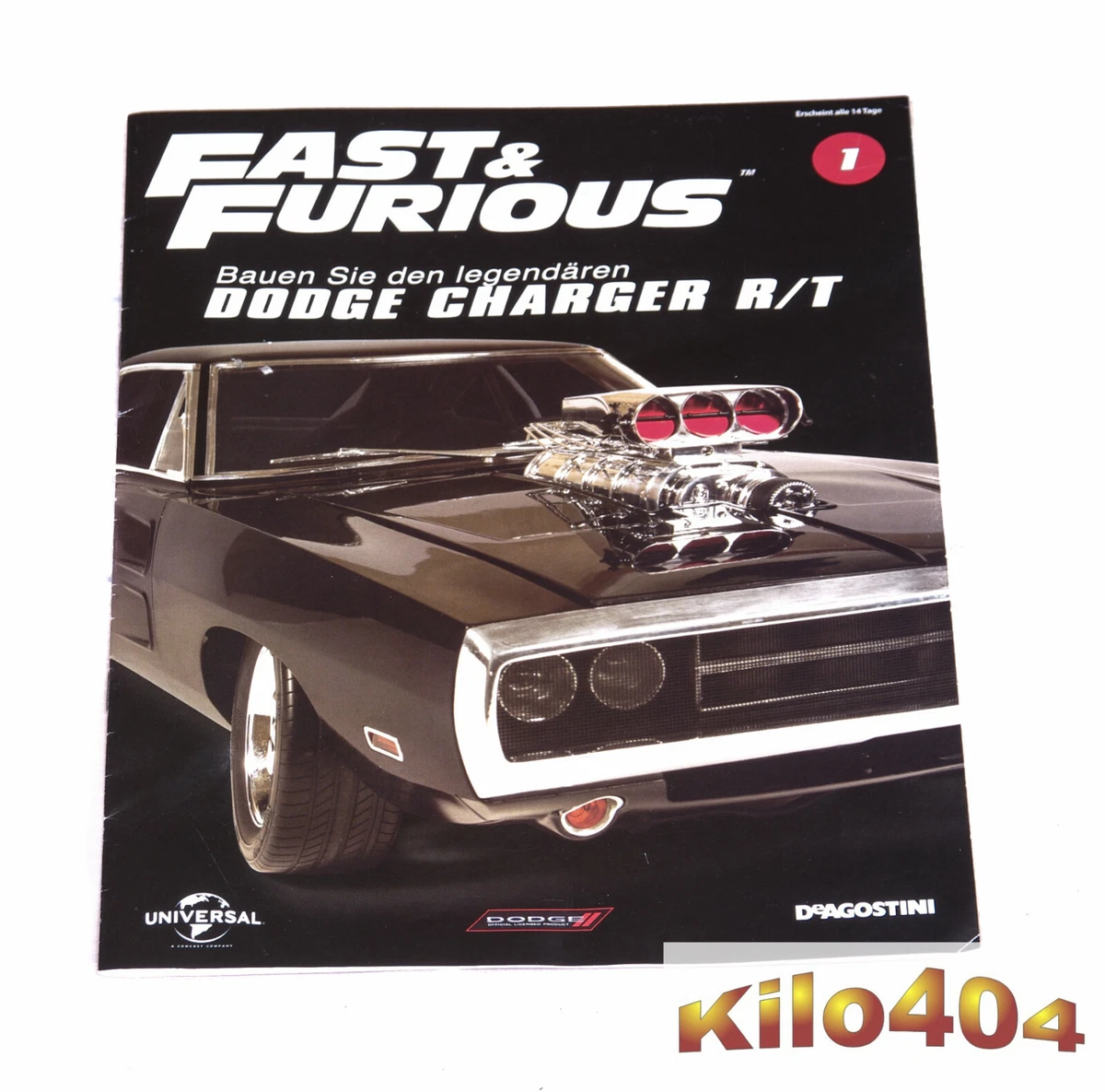 Dodge Charger R/T ✯ Fast & Furious ✯ Hefte + Bauteile Nr. 1-110 