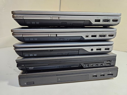 5 Laptop Lot - Dell Latitude E6510 E6520 E6530 E6540 Precision M4800 15.6 " AsIs - Picture 2 of 14
