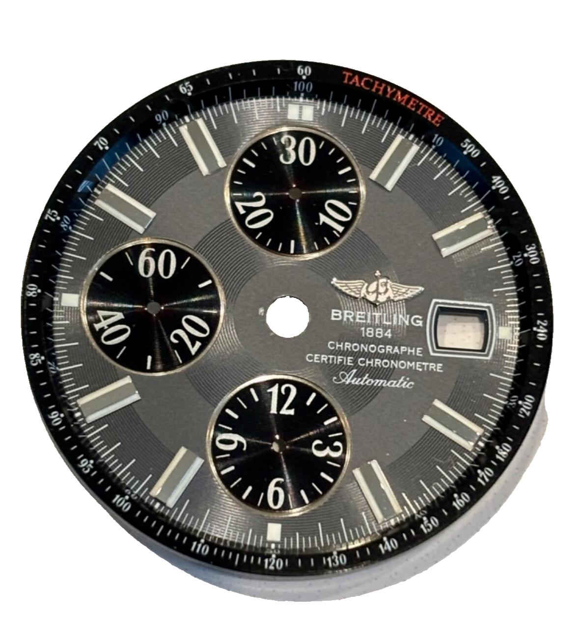 BREITLING Dial, Gray / Black 1884 Chronographe Automatic