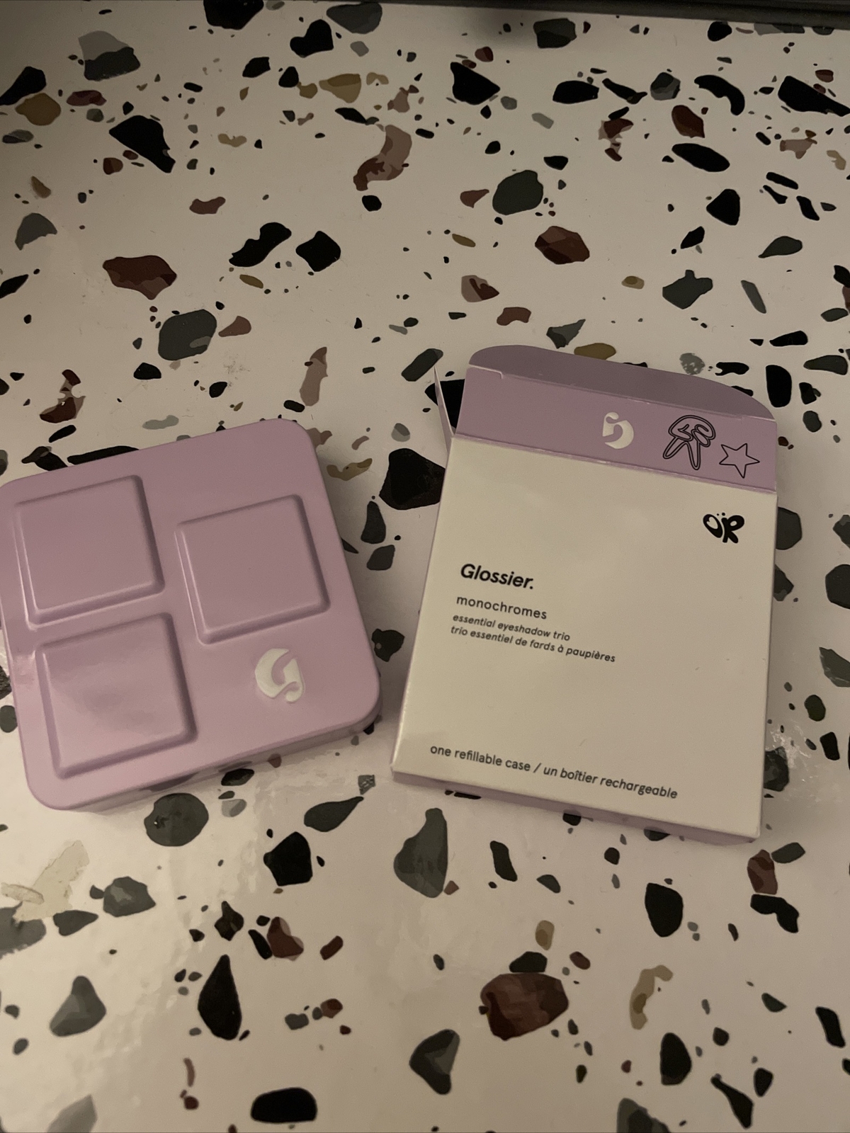 Glossier X Olivia Rodrigo Refillable Tin Case W/Mirror Nib Limited Edition  812459024496 | Ebay