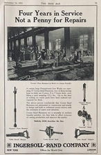1915 AD(N11)~INGERSOLL-RAND CO. NYC. “CROWN” FLOOR RAMMERS