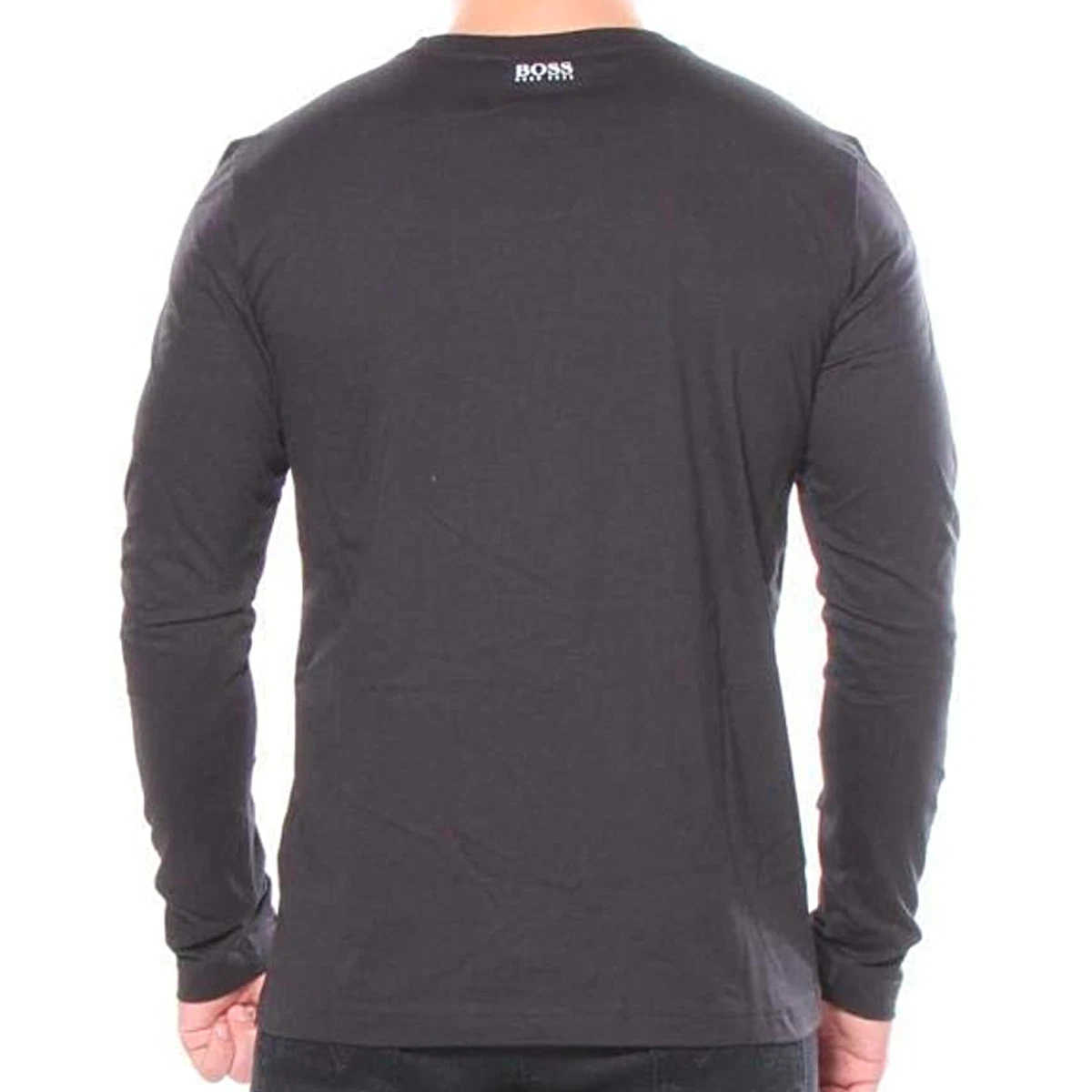 Mens hugo boss long sleeve t shirt sale