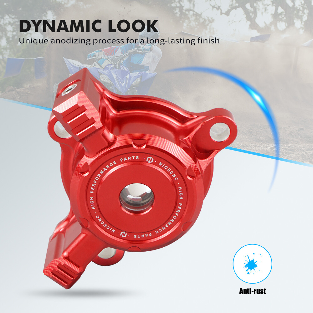 Transparent Oil Filter Cover 6061T6 Aluminum For Yamaha YFZ450R/RSE