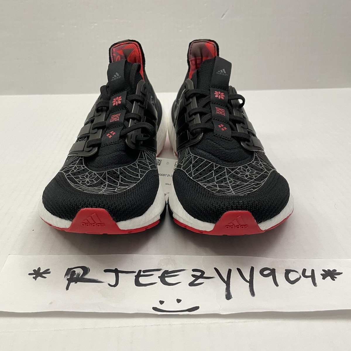 Mens Size 13 | Adidas Ultraboost 21 CNY Chinese New Year Black Red Shoes GZ6073 Mens Size 8.5 | Adidas Ultraboost 21 CNY Chinese New Year  main image 3
