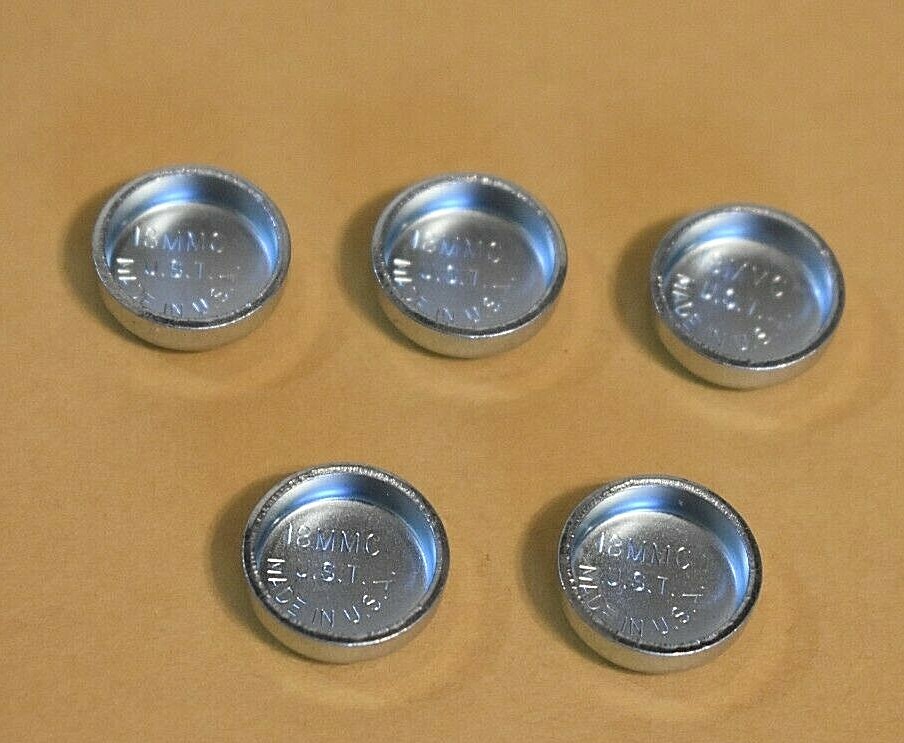 冷凍L15 M5 PL5 F5 5 18MM Zinc Steel Expansion Plugs Freeze plugs Fits Ford
