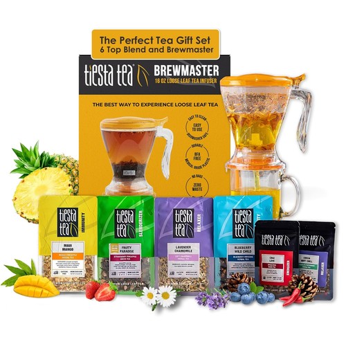 Tiesta Tea - Ultimate Live Kit | Loose Leaf | Tea Starter Kit with High to No...