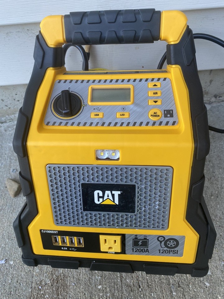CAT Power Station With 1200 Amp Jump Starter, Tire Compressor And Power