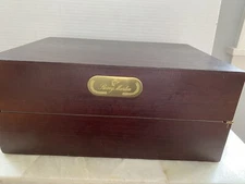 Remy Martin Maitre D’ Chai Writing Slope Desk Top Portable Box Leather Surface