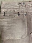 REPLAY Distress Fade Denim Jean Micro Mini Skirt  zip pockets sz 27 — photo 3