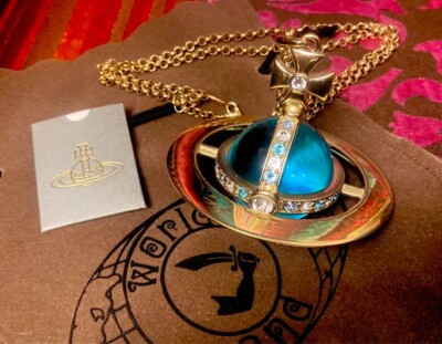Vivienne Westwood ラージオーブ 2 In 1 Set: Vivienne Westwood Necklace Extra Large Orb