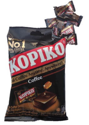 Coffee Candy 175g Philippinen 50 Stück Kopiko Kaffeebonbons mit real coffee shot