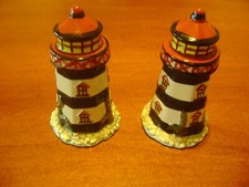 Vtg Lighthouse Salt and Pepper Shakers