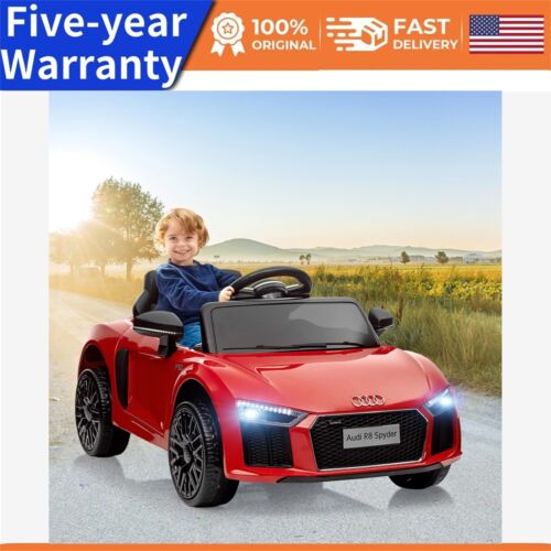 Ride On Toys for Kids Licensed by Audi Toy Car with Remote Control MP3 Player