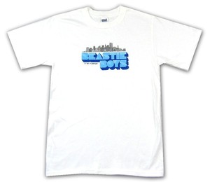Beastie Boys Skyline To The 5 Boroughs White T Shirt New Official Merch Ebay