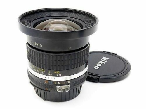 Objectif principal ultra grand angle Nikon Ai-s Nikkor 18 mm F3,5 excellent du Japon F/s - Photo 1/4