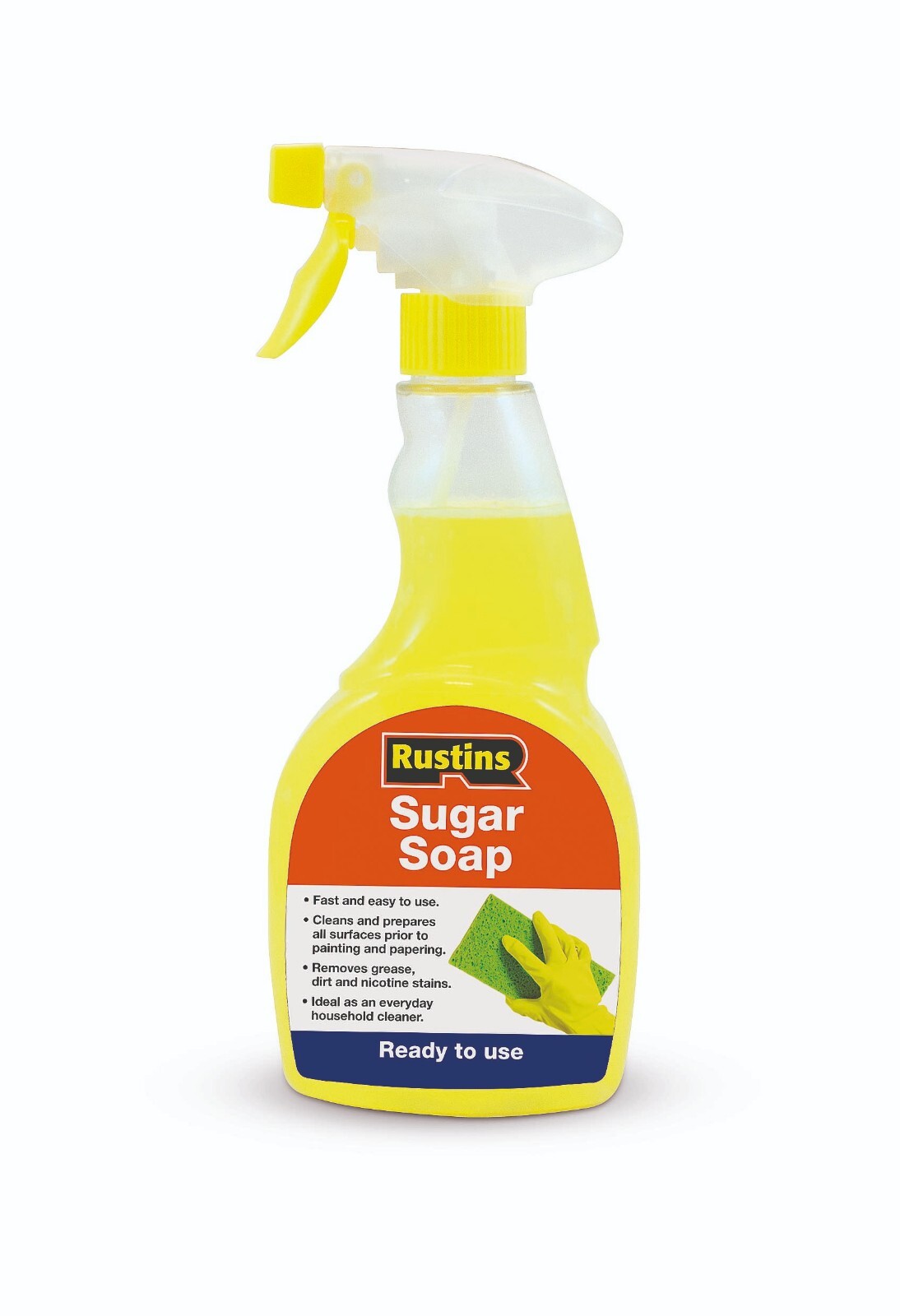 Rustins Sugar Soap Ready to Use Trigger Spray 500ml