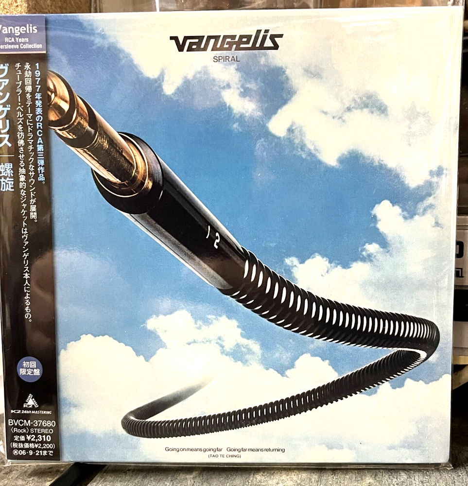 Vangelis Spiral BVCM-37680-CD mini LP Album Japan (New)